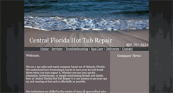 Desktop Screenshot of centralfloridahottubrepair.com